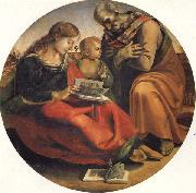 Luca Signorelli The Holy Family oil painting artist